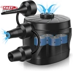 Electric Pump For Mattress, Battery Powered Portable Airbed Camping Inflatab. Fixed Price $14.47.