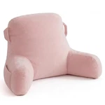 Unisakey Portable Comfy Reading Pillows For Bed Sitting Up(oeko Standard Pink. Fixed Price $47.98.