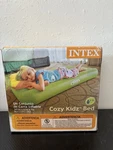 Intex Cozy Kidz Inflatable Bed Air Mattress Green New Open Box. Fixed Price $20.00.
