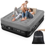 Lewondr Queen Mattress With Built In PUMP,18" Deluxe Blow Up Airbed. Fixed Price $230.99.