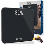 Ihome Digital Scale, Bathroom Batteries Included, One Size, Black. Fixed Price $39.53.