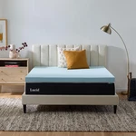 3 Inch Memory Foam Mattress Topper, Queen Size Cooling Gel Bed Preass. Fixed Price $145.99.