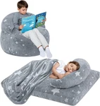 Ax Bean Bag Chair For Kids, Convertible Toddler Beag Bed, Children. Fixed Price $88.39.