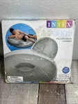 Intex 2013 Pillow-back Lounge Inflatable Float 54"X48" 58889EP Silver. Fixed Price $34.99.