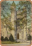 Metal Sign - Ohio Postcard Queen Of Holy Rosary Cathedral, Toledo,. Fixed Price $19.95.