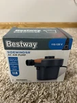 Bestway Sidewinder 110-120V Ac Air Pump Inflator/deflator W/ 3 Adapters. Fixed Price $14.00.