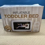 Eltow E666 Portable + Inflatable Toddler Bed With Air Pump 63" X 40". Fixed Price $22.49.