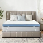Alwyn Home 3-INCH Firm Mattress Topper Memory Foam, Washable Cover White. Fixed Price $210.96.