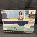 New! Bestway Twin Air MATTRESS-15 W/built-in Pump. Fixed Price $50.00.