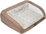 Serta Orthopedic Quilted Couch Dog Bed For Pets Chocolate Brown (small). Fixed Price $62.99.