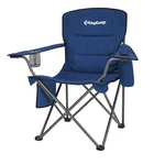 Kingcamp Padded Oversized Folding Chair With Cupholder, Cooler, And Pocket, Blue. Fixed Price $54.99.