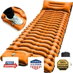 Fun Pac Camping Sleeping Pad, Ultralight With Pillow Built-in Foot. Fixed Price $57.73.