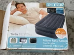 Intex Pillow Rest Raised Airbed With Built-in And Electric Pump Twin. Fixed Price $25.00.