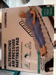 Lunderg Alternating Air Pressure Mattress Pad Ulcer Prevention Open Box. Fixed Price $38.00.
