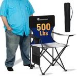 Oversized Folding Camping Chair, 500LBS Bearing Capacity Portable Lawn Campin.... Fixed Price $65.39.