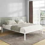 Novilla 14" Bed Frame Queen Size Metal With Storage NV0BFW03-Q White. Fixed Price $164.63.