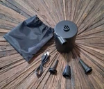 Electric Rechargeable Camping Air Mattress Pump, Fast Inflator 3 Nozzles. Fixed Price $10.00.