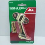Ace Handrail Bracket Bright Brass 3-1/2" #5288204. Fixed Price $8.75.