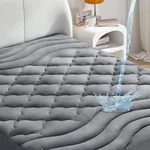 Sonive Waterproof Mattress Protector,queen Topper With Queen, Gray. Fixed Price $45.98.