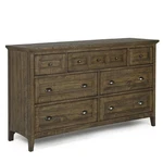 Beaumont Lane Relaxed Traditional Toasted Nutmeg 7 Drawer Dresser. Fixed Price $1061.99.