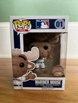 Funko Pop! Vinyl: Mlb Mascots Moose #01 Seattle Mariners (vaulted). Fixed Price $22.00.