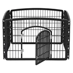 Iris 585604 Pet Playpen With Door, 24-INCH, Panel Pen, Black. Fixed Price $34.00.