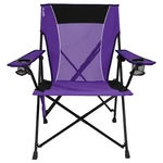 Kijaro Camping Chair Folding Portable Dual Lock Purple 300 Lb Support Cup Holder. Fixed Price $64.45.