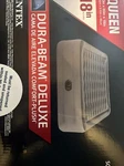 Intex 18" Dura Beam Deluxe High Raised Airbed Mattress With Built-in Pump Queen. Fixed Price $199.95.