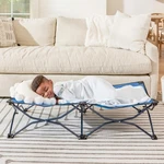Regalo My Cot Portable Toddler Bed, Royal Blue, 48X24X9 Inch Pack Of 1. Fixed Price $42.79.