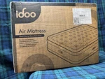 Idoo I-C-04 Air Mattress 3 Minute Inflatable With Built Pump Queen. Fixed Price $59.39.