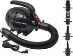 Electric Air Pump For Inflatables, (110V), 600W, 20L/MIN, Black, 4 Detachable. Fixed Price $50.40.