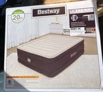 New Sealed Bestway Headboard 20" Height Queen Air Mattress With Built-in Pump. Fixed Price $69.99.