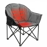 Stay Warm All Night - Heated Camping Chair With Back + Seat. Fixed Price $209.99.