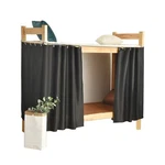 Teanea Bottom Bunk Bed Blackout Curtains Canopy Single Twin Size, 2 Pane.... Fixed Price $69.73.