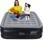 Hikersky Queen Air Mattress Built Pump Inflatable For Home Blow Up. Fixed Price $92.63.