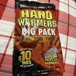 Grabber Hand Warmers - Long Lasting Safe Natural Odorless Air Activated. Fixed Price $5.95.