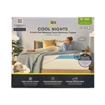 Serta 3" Cool Nights Gel Memory Foam Mattress Topper With Washable Cover, King. Fixed Price $94.99.
