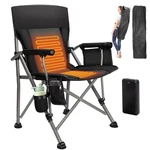 Quyuan Heated Camping With Battery, Fully Padded Chairs For Ou. Fixed Price $136.41.