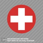 Swiss Air Force Roundel Sticker Decal Vinyl Switzerland Che. Fixed Price $17.96.