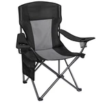Asteroutdoor Camping Folding Chair Padded Quad Arm With Large Cup Holders,. Fixed Price $77.90.