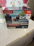 Intex 15" Dura Beam Deluxe Essential Rest Raised Airbed W/ Internal Pump-full. Fixed Price $34.99.