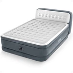 Intex Dura Beam Deluxe Airbed Built Pump & Ultra Plush Headboard Queen (used). Fixed Price $78.13.