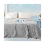 Cottebed Summer Comforter Full Queen Size Grey, Cooling Bedding... Fast Ship. Fixed Price $72.99.