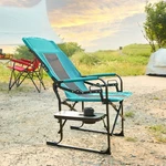 Camping Directors Chair, Blue Portable Folding Beach For Fishing Picnic Lawn. Fixed Price $115.94.