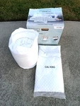 Tempur-pedic Serenity 3" Memory Foam Mattress Topper *cal-king* Niob W/ Cover. Fixed Price $124.95.