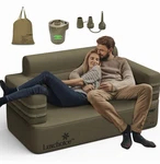 Luxchoice Inflatable Sofa Couch Built Air Pump Durable Washable Cover New. Fixed Price $109.99.