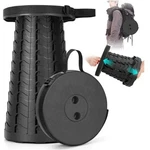 Pop Up Outdoor Portable Folding Stool Retractable Travel Seat Camping Chair. Fixed Price $23.80.