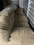 Madison Park Essentials Frisco Fine Fiber White Sofa BASI16-0190. Fixed Price $100.00.