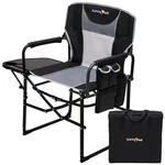 Sunnyfeel Camping Directors Chair, Heavy Duty,oversized Portable Folding Chai.... Fixed Price $127.68.