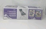 Cascade Outdoor High Back Camp Chair With Headrest And Carry Case Orange. Fixed Price $35.00.